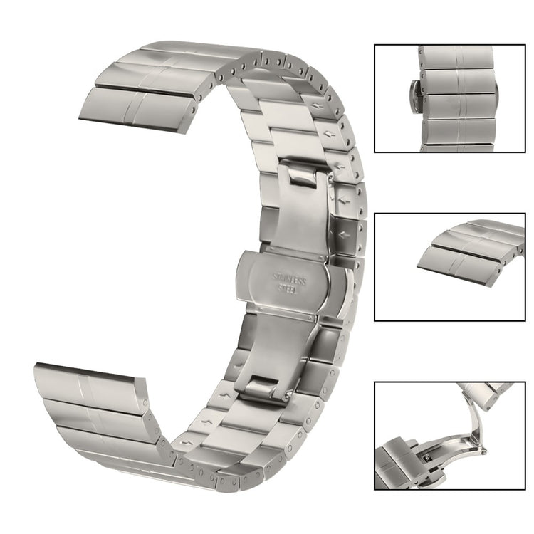 Very Durable Garmin Venu 2 Metal Strap - Silver#serie_6