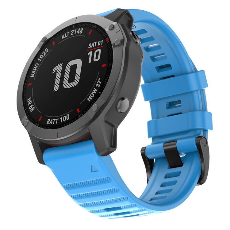 Really Beautiful Garmin Smartwatch Silicone Universel Strap - Blue#serie_12