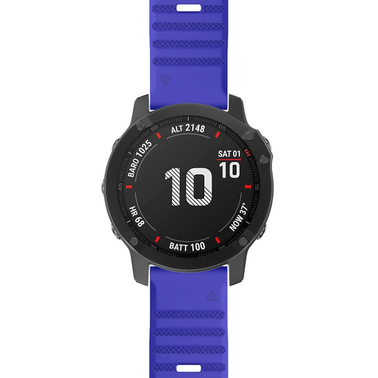 Super Nice Garmin Smartwatch Silicone Universel Strap - Blue#serie_3