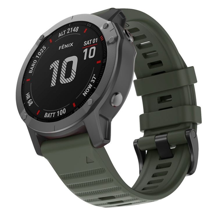 Super Nice Garmin Smartwatch Silicone Universel Strap - Green#serie_8