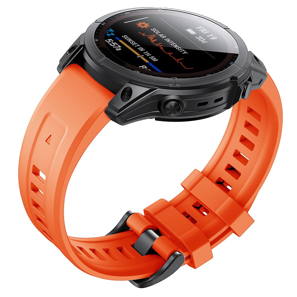 Very Cool Garmin Smartwatch Silicone Universel Strap - Orange#serie_4