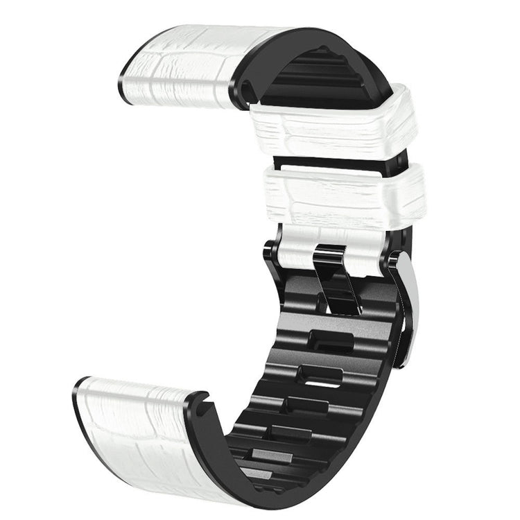 Super Cool Garmin Smartwatch Silicone Universel Strap - White#serie_2