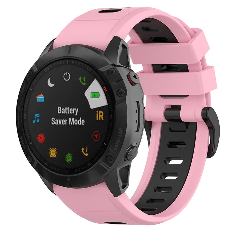 Lovely Garmin Smartwatch Silicone Universel Strap - Pink#serie_3