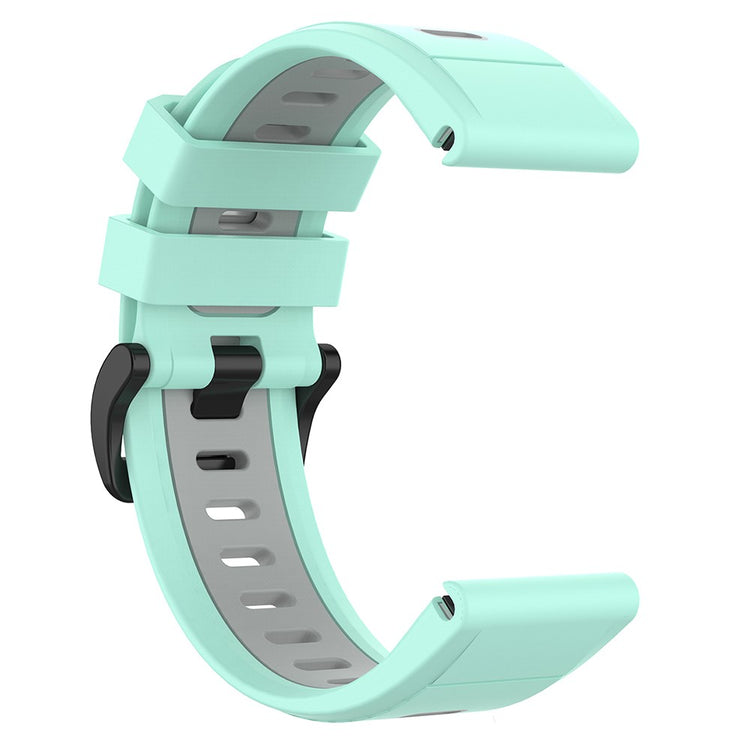 Mega Fashionable Garmin Smartwatch Silicone Universel Strap - Green#serie_7