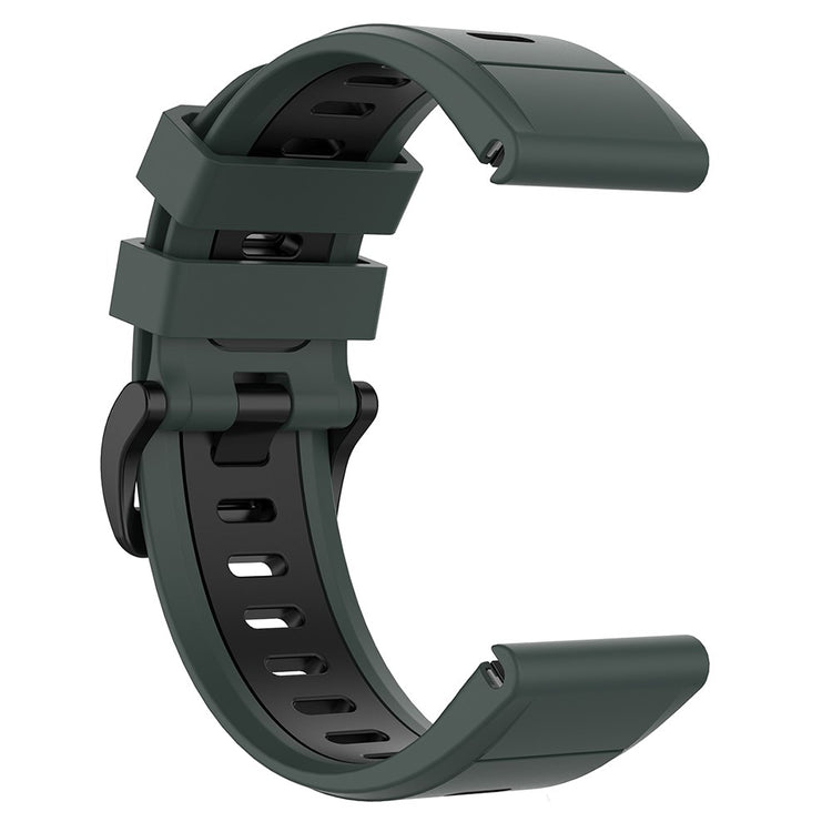 Comfortable Garmin Smartwatch Silicone Universel Strap - Green#serie_4