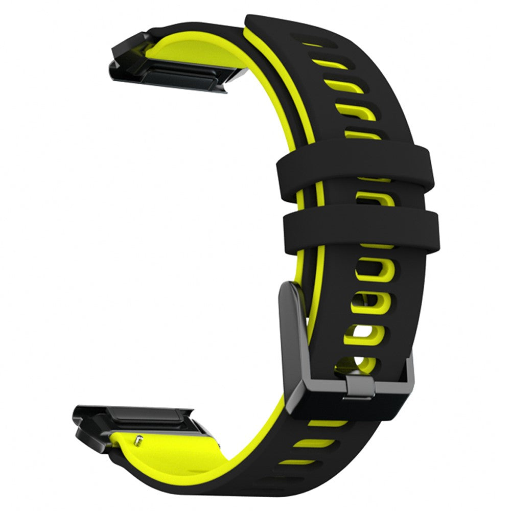 Super Cool Garmin Smartwatch Silicone Universel Strap - Yellow#serie_3