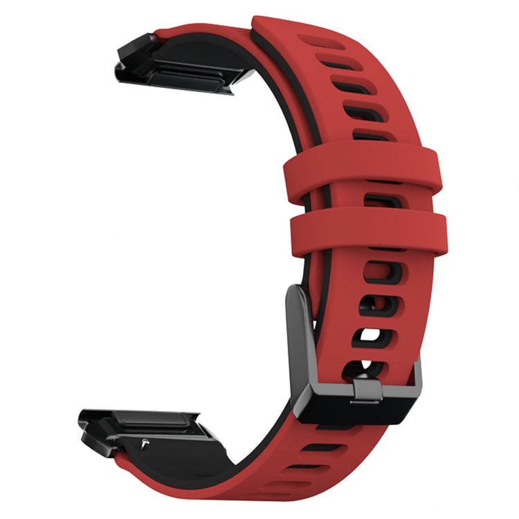 Super Cool Garmin Smartwatch Silicone Universel Strap - Red#serie_4