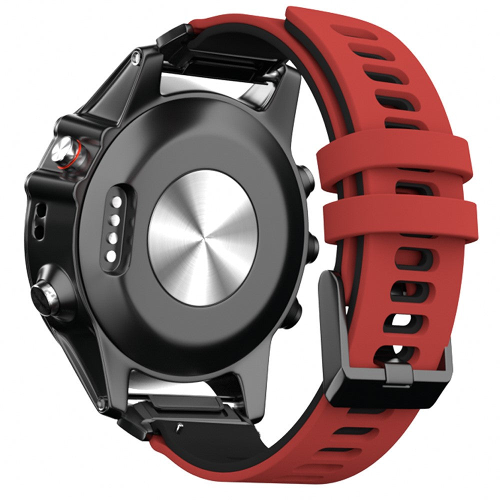 Absolutely Neat Garmin Smartwatch Silicone Universel Strap - Red#serie_4