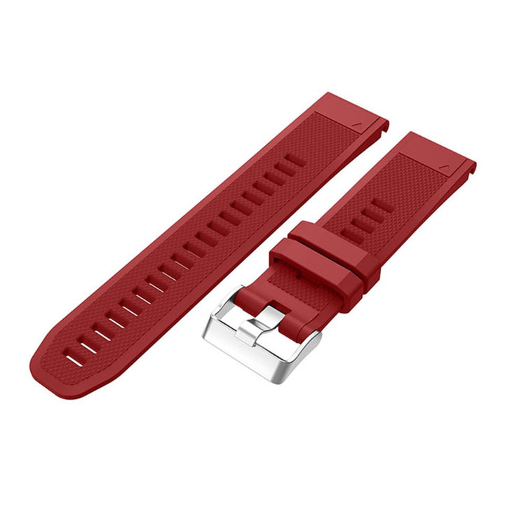 Very Pleasant Garmin Smartwatch Silicone Universel Strap - Red#serie_6