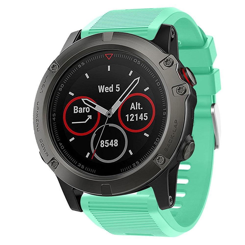 Cool Garmin Smartwatch Silicone Universel Strap - Green#serie_10