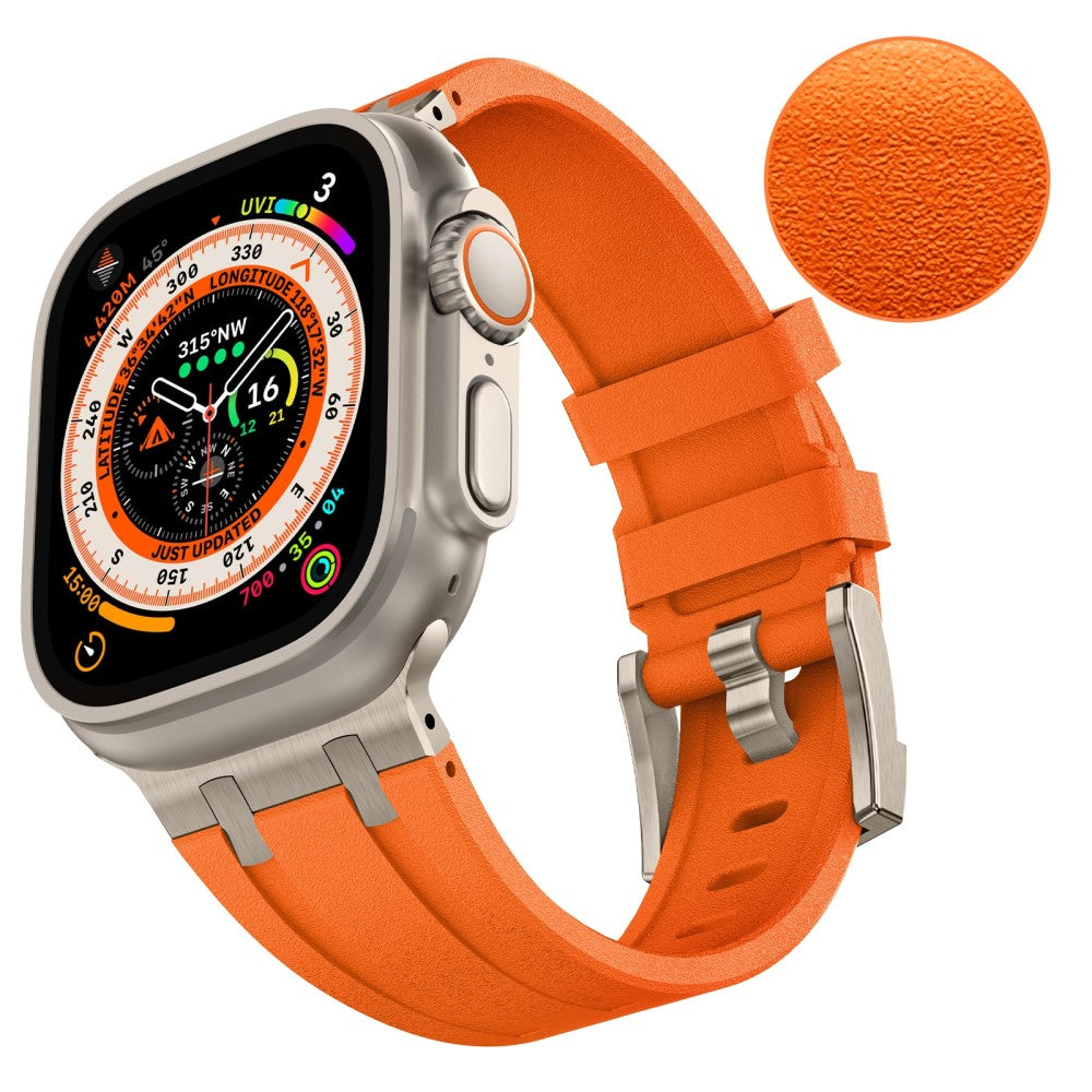 Comfortable Apple Smartwatch Silicone Universel Strap - Orange#serie_8