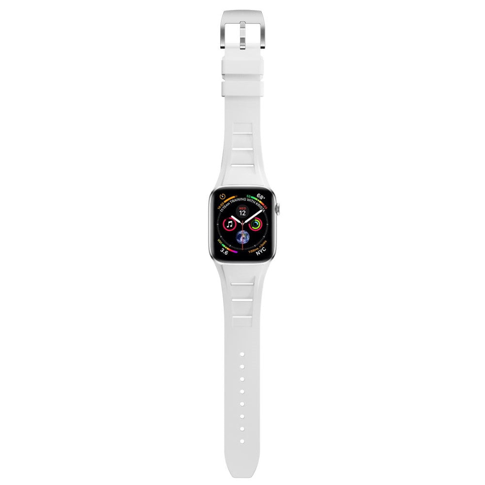 Very Cool Apple Smartwatch Silicone Universel Strap - White#serie_2