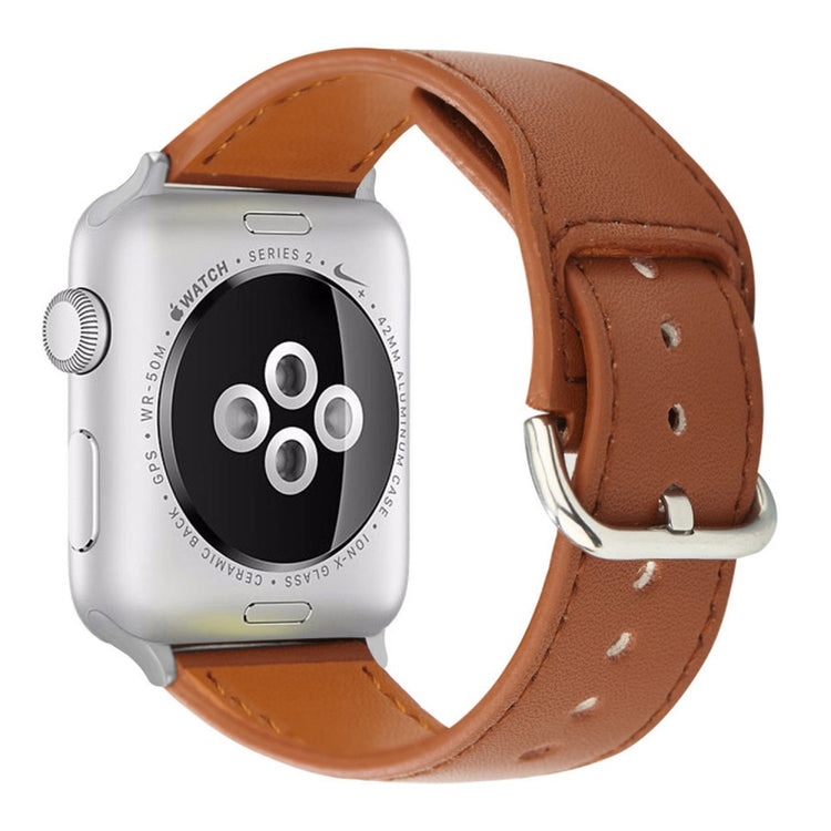 Super Durable Apple Smartwatch Pu Leather Universel Strap - Brown#serie_2