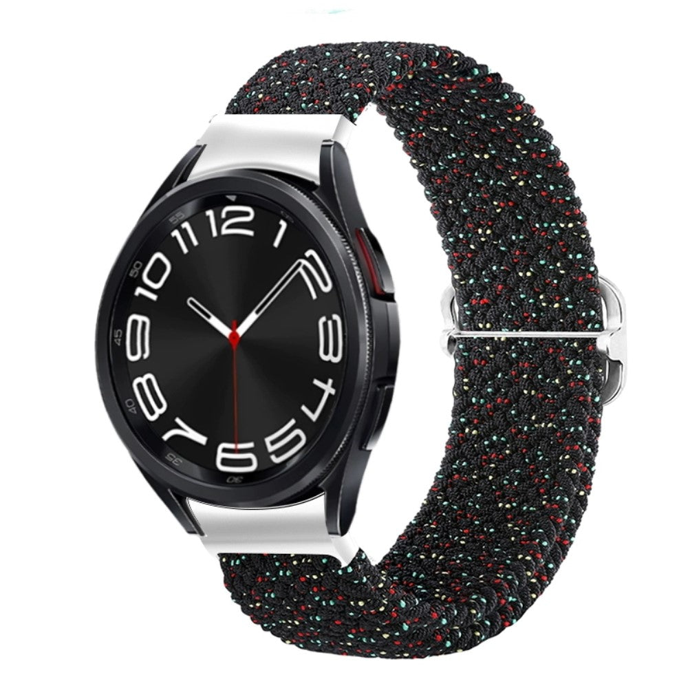 Very Beautiful Samsung Smartwatch Nylon Universel Strap - Black#serie_12