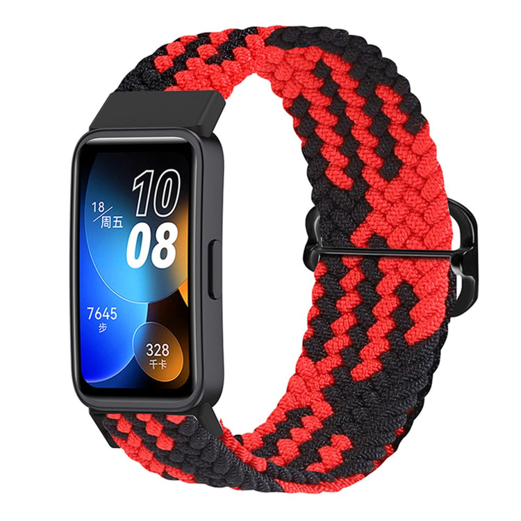 Timeless Huawei Band 8 Nylon Strap - Red#serie_6