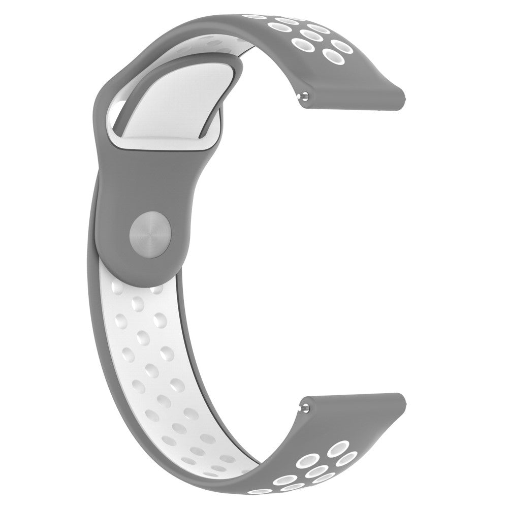 Mega Delightful Smartwatch Silicone Universel Strap - Silver#serie_10