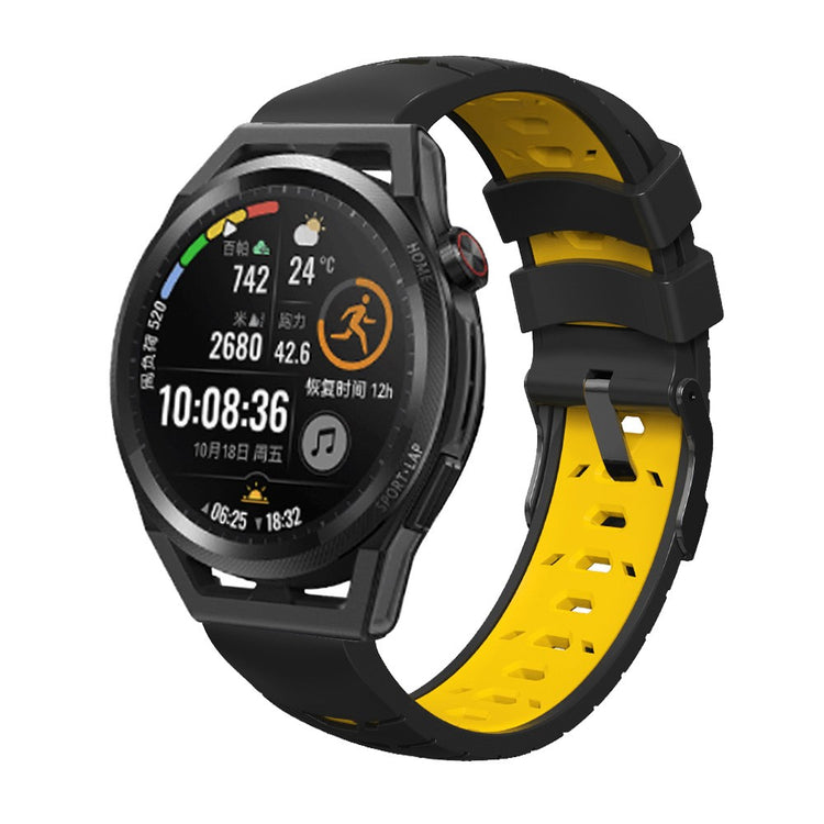 Incredibly Pleasant Smartwatch Silicone Universel Strap - Yellow#serie_6