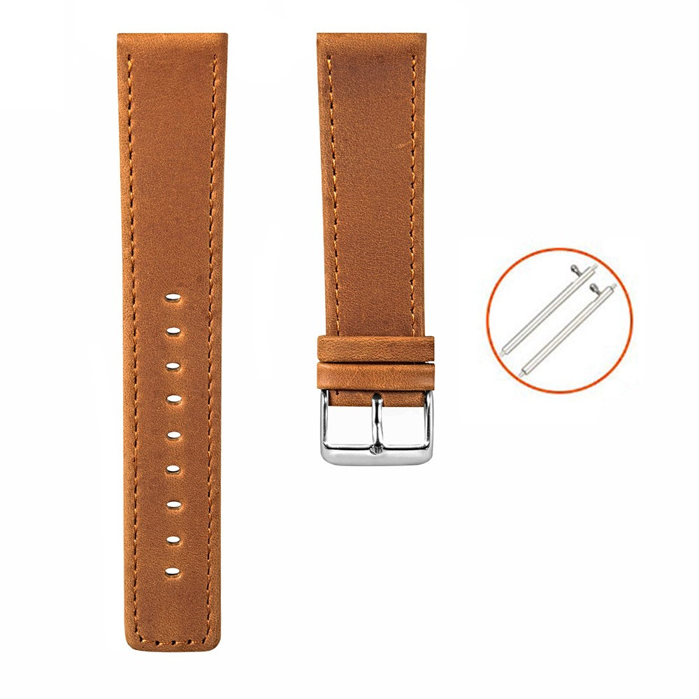 Very Fashionable Smartwatch Genuine Leather Universel Strap - Brown#serie_3