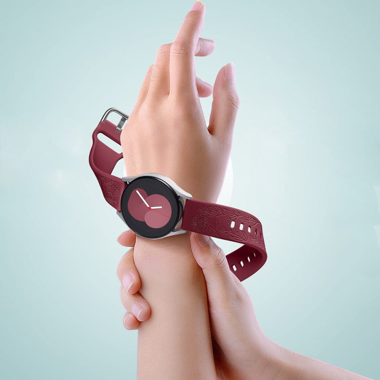 Mega Sweet Smartwatch Silicone Universel Strap - Red#serie_3