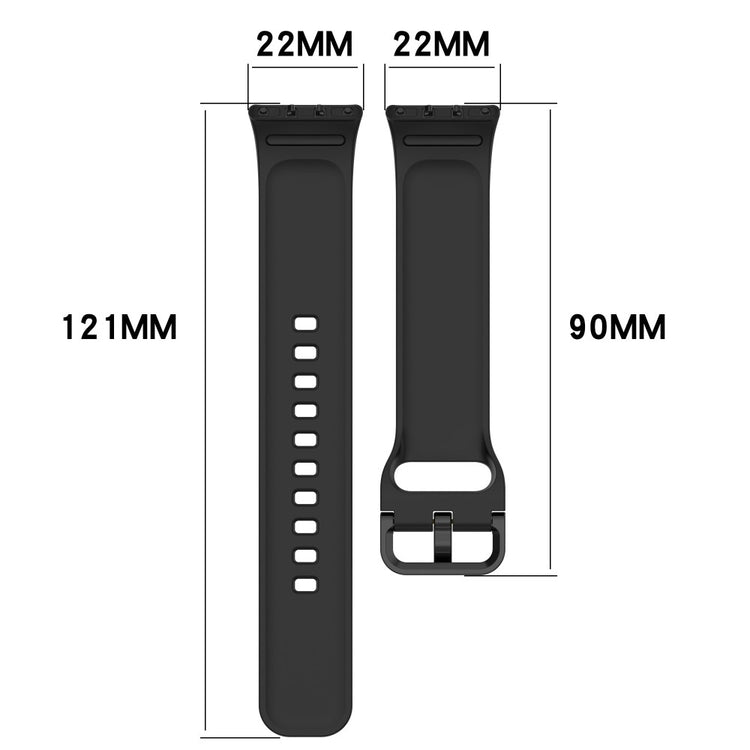 For Samsung Galaxy Fit3 Flexible Watch Strap Silicone Band Wrist Bracelet - Dark Grey#serie_10