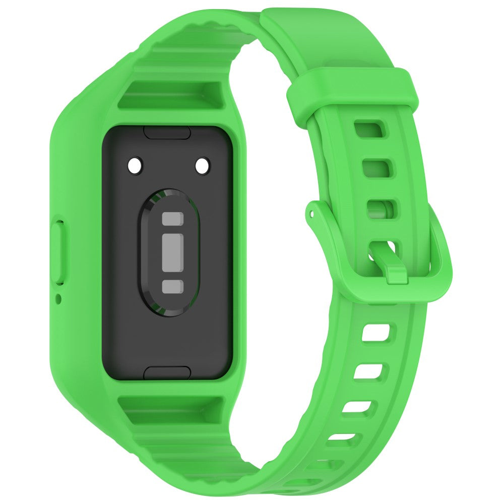 Super Nice Samsung Galaxy Fit 3 Silicone Strap - Green#serie_12