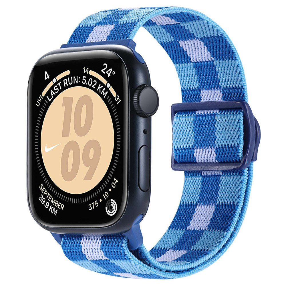 Incredibly Pleasant Apple Smartwatch Nylon Universel Strap - Blue#serie_6