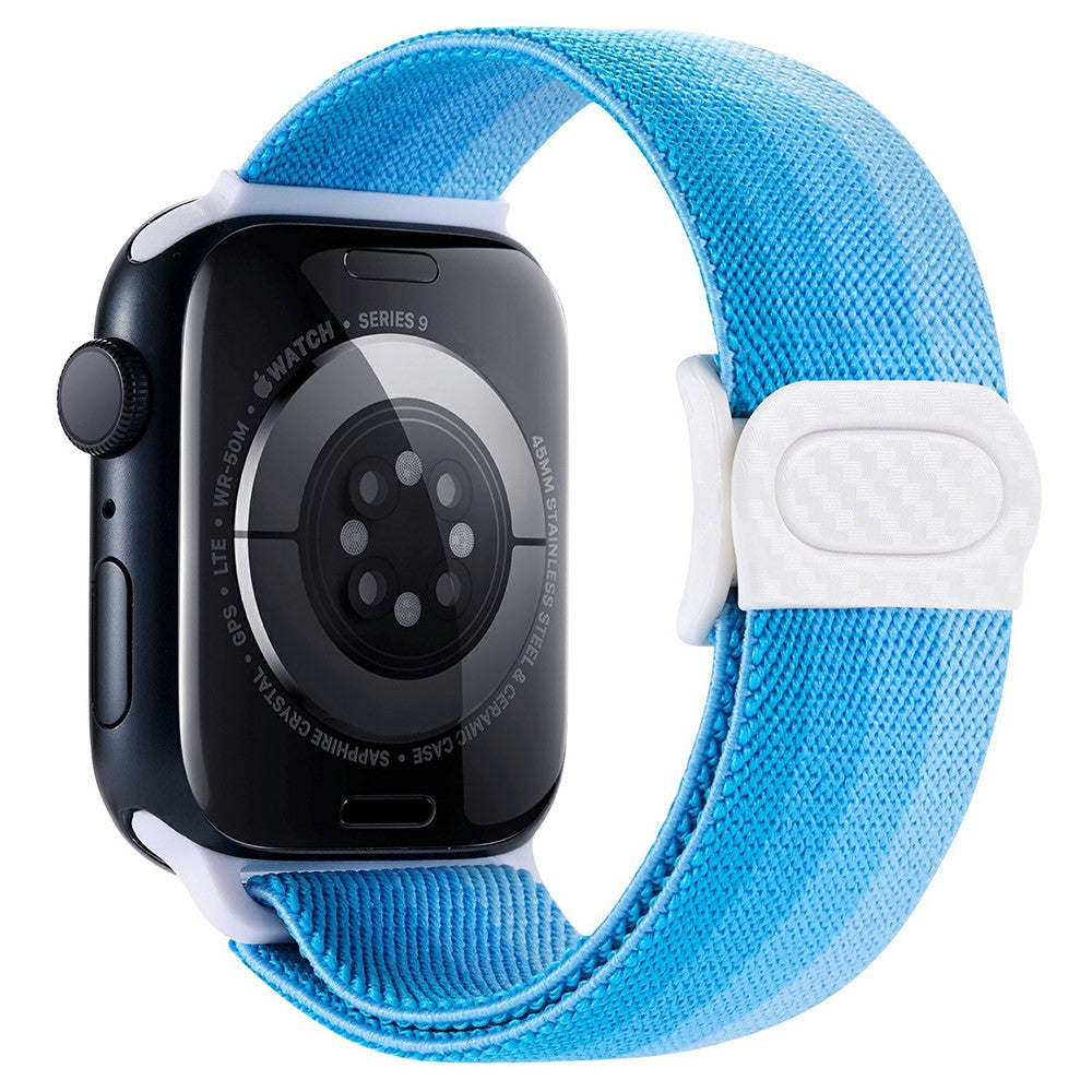 Remarkably Pleasant Apple Smartwatch Nylon Universel Strap - Blue#serie_14