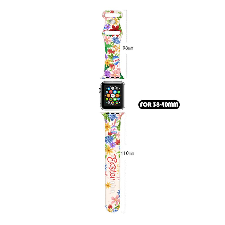 Absolutely Sweet Apple Smartwatch Silicone Universel Strap - Multicolor#serie_5