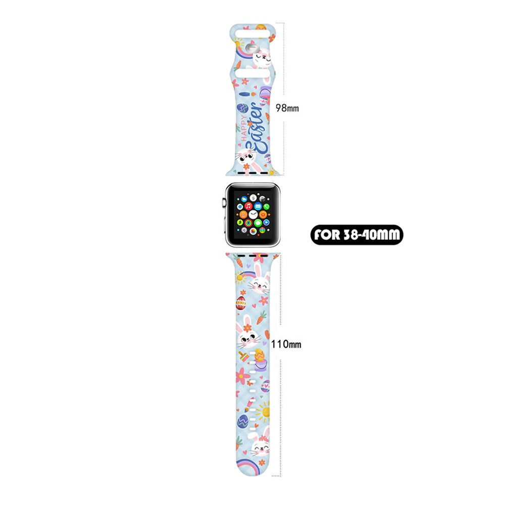 Absolutely Sweet Apple Smartwatch Silicone Universel Strap - Multicolor#serie_7