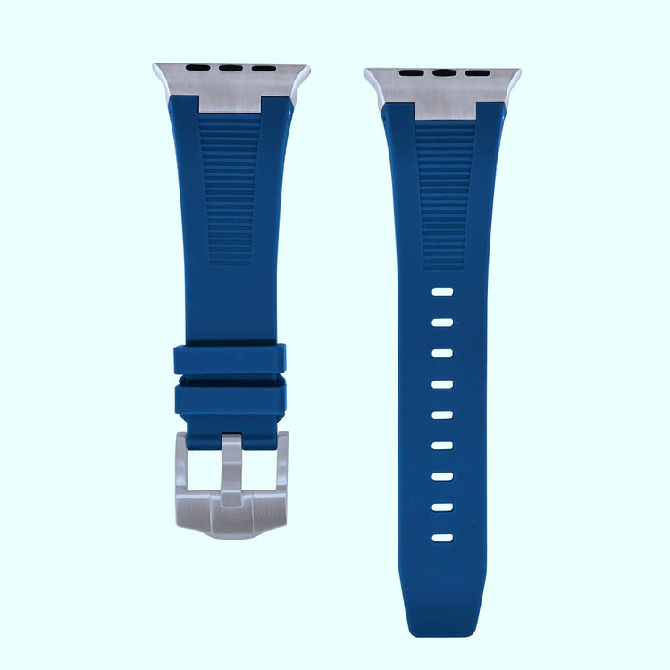 Remarkably Neat Apple Smartwatch Silicone Universel Strap - Blue#serie_8