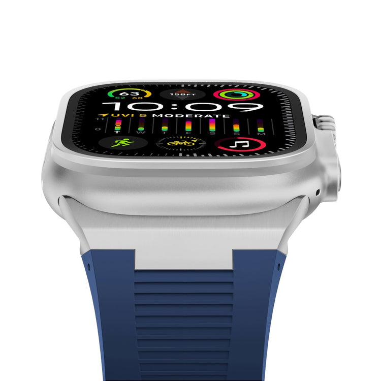 Remarkably Neat Apple Smartwatch Silicone Universel Strap - Blue#serie_13