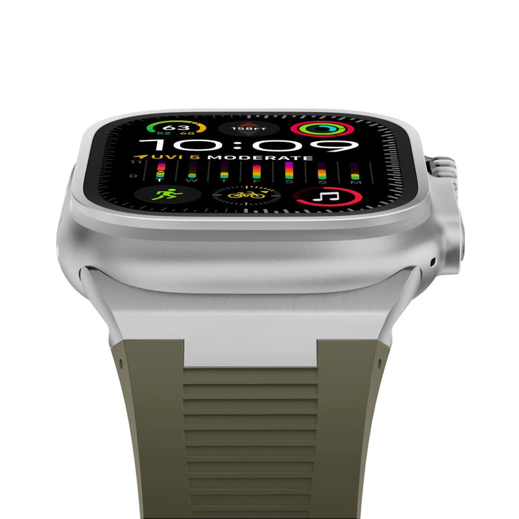 Remarkably Neat Apple Smartwatch Silicone Universel Strap - Green#serie_14