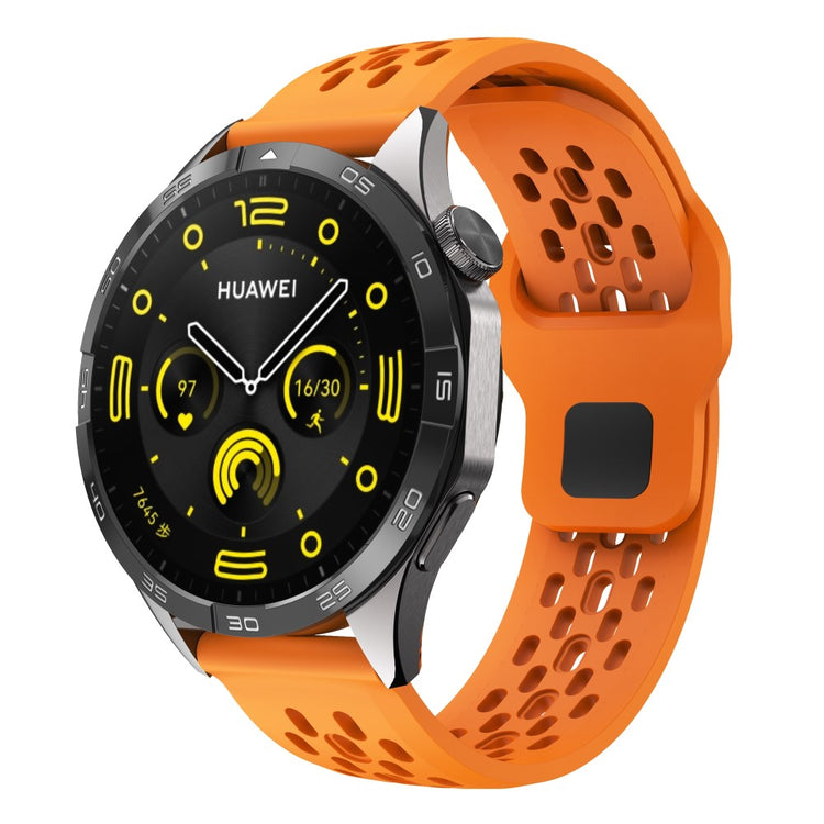 Absolutely Reliable Smartwatch Silicone Universel Strap - Orange#serie_2