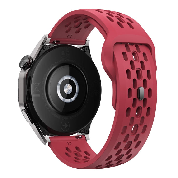 Incredibly Agreeable Smartwatch Silicone Universel Strap - Red#serie_12