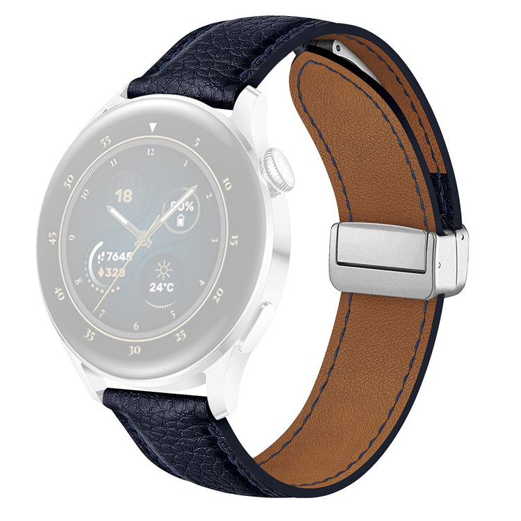 Fashionable Smartwatch Pu Leather Universel Strap - Blue#serie_6