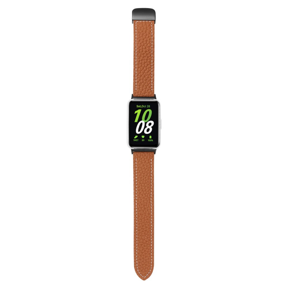 Very Tough Samsung Galaxy Fit 3 Genuine Leather Strap - Brown#serie_6