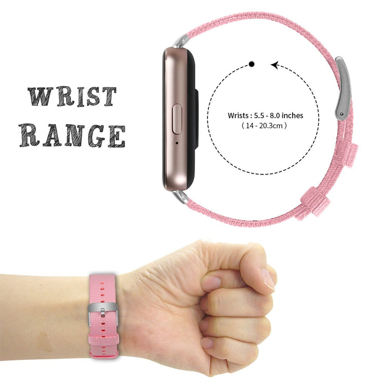 Tough Samsung Galaxy Fit 3 Nylon Strap - Pink#serie_2