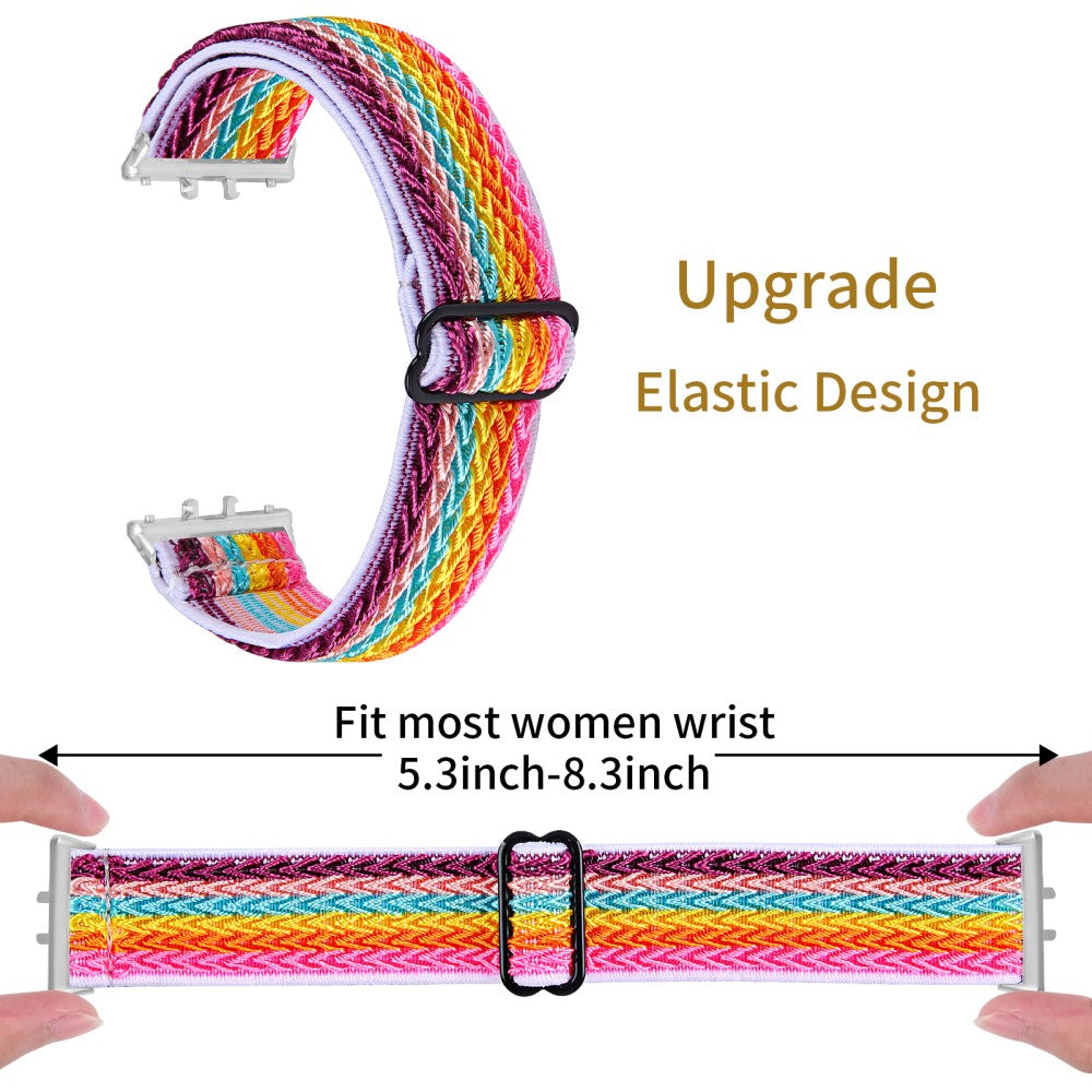 Absolutely Fashionable Samsung Galaxy Fit 3 Nylon Strap - Multicolor#serie_3