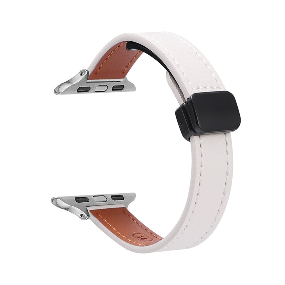 Strong Apple Smartwatch Pu Leather Universel Strap - White#serie_6