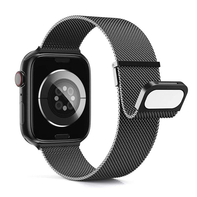 Absolutely Nice Apple Smartwatch Metal Universel Strap - Black#serie_1