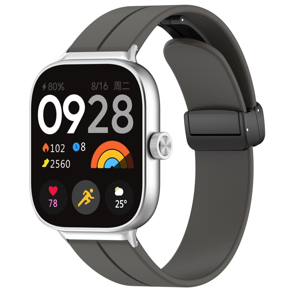 Xiaomi Redmi Watch 4 / Xiaomi Smart Band 8 Pro Silicone Universel Strap - Silver#serie_13