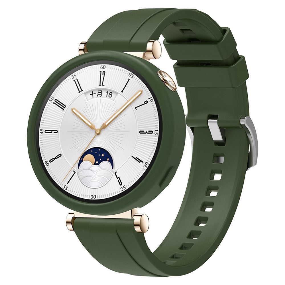 Absolutely Agreeable Huawei Watch GT 4 41mm Silicone Strap - Green#serie_9