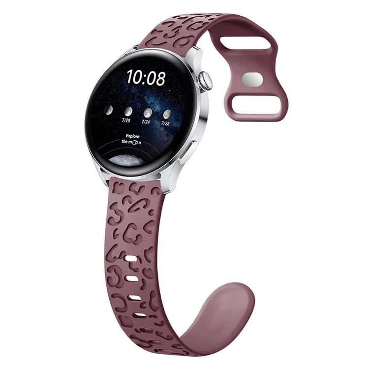 Remarkably Fantastic Smartwatch Silicone Universel Strap - Purple#serie_13