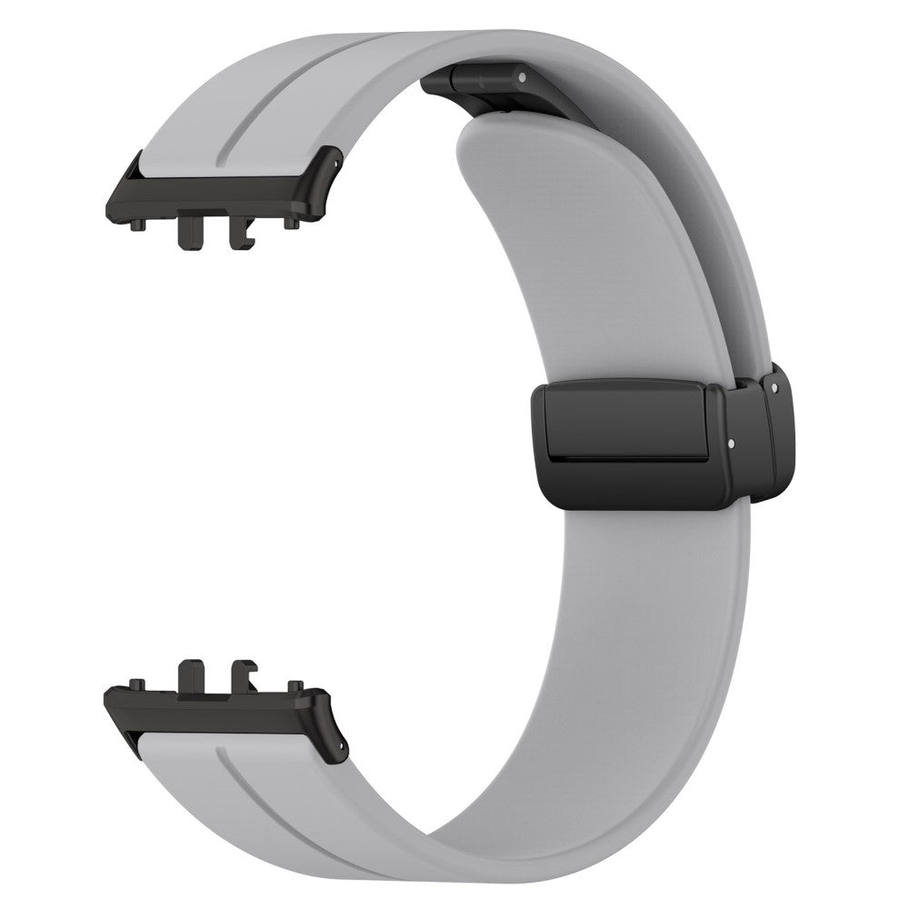 Super Comfortable Samsung Galaxy Fit 3 Silicone Strap - Silver#serie_10