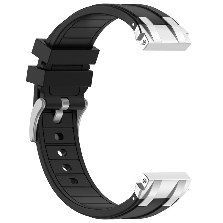 Elegant Smartwatch Silicone Universel Strap - Black#serie_1