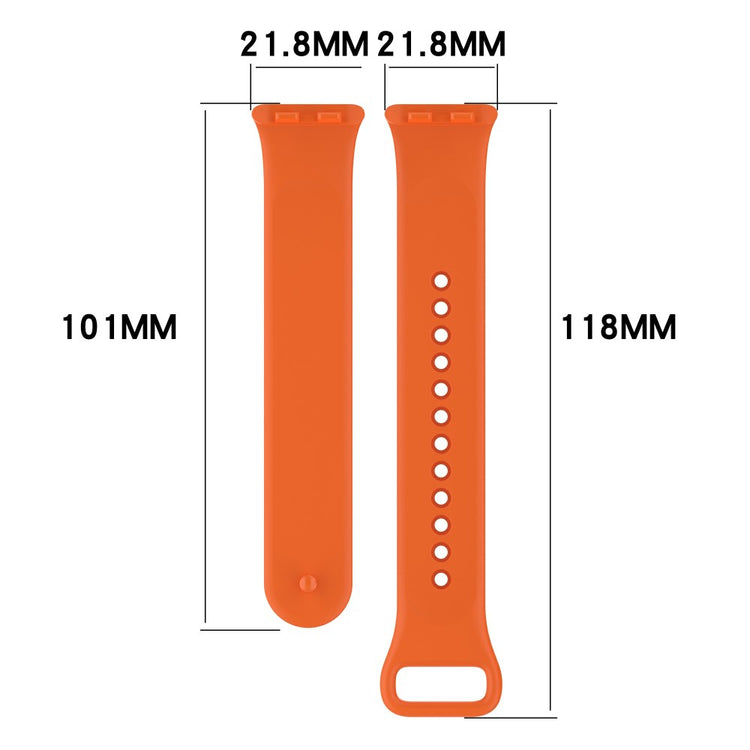 Honor Band 9 Silicone Watch Strap Replacement Wrist Band - Orange#serie_1