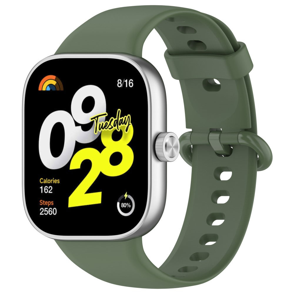 Absolutely Good Xiaomi Redmi Watch 4 Silicone Strap - Green#serie_2