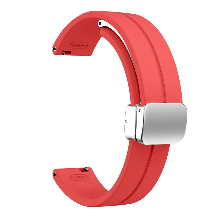 Mega Agreeable Garmin Lily 2 Silicone Strap - Red#serie_5