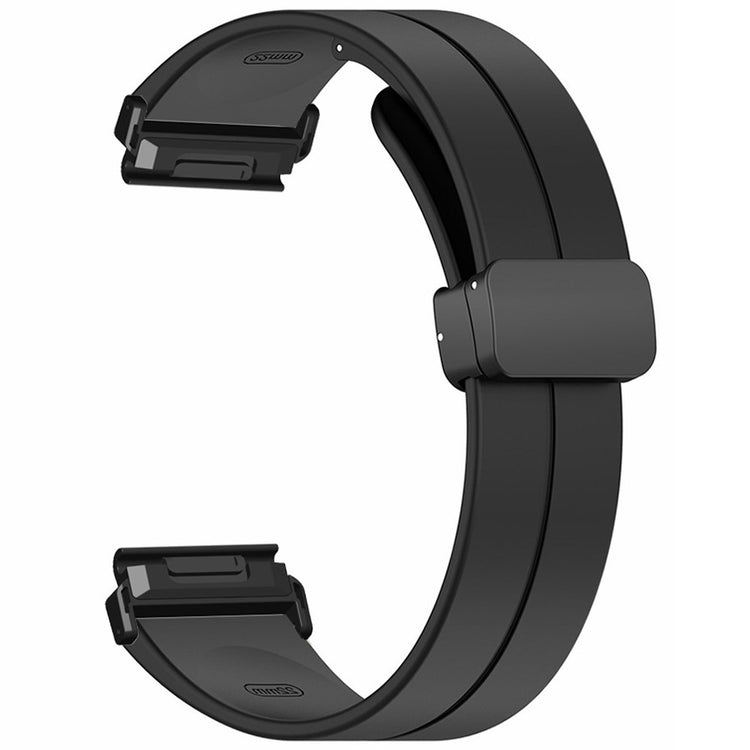 Garmin Fenix 7S / 6S / 5S 20mm Watch Band Magnetic Buckle Silicone Watch Strap - Black#serie_5