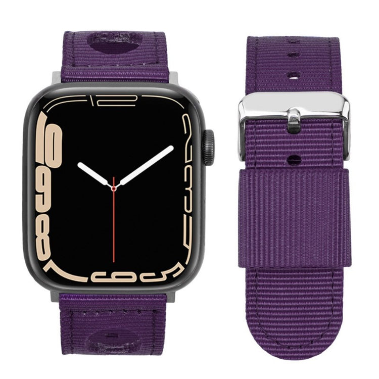 Super Cool Apple Smartwatch Nylon Universel Strap - Purple#serie_9